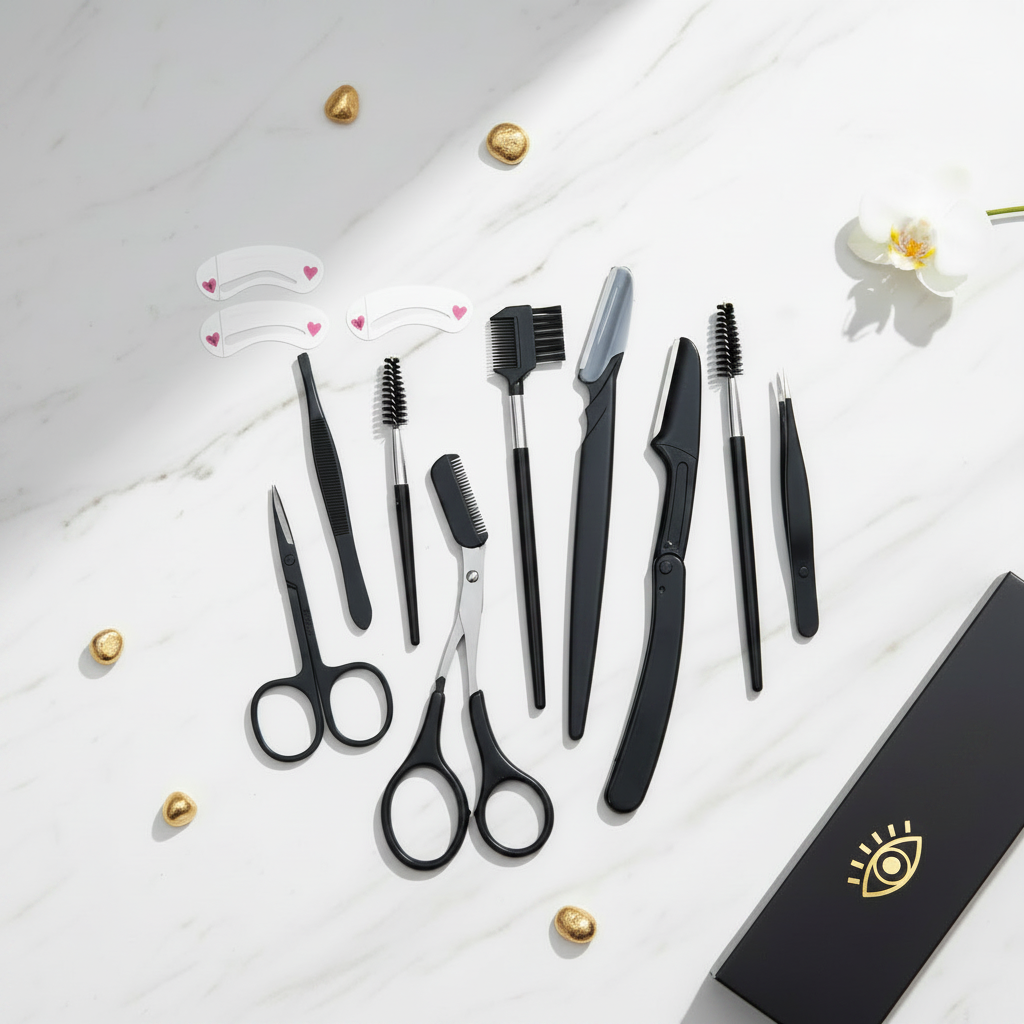 Trim Glam Marble Flat Lay - Refined