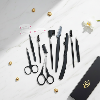 Trim Glam Marble Flat Lay - Refined
